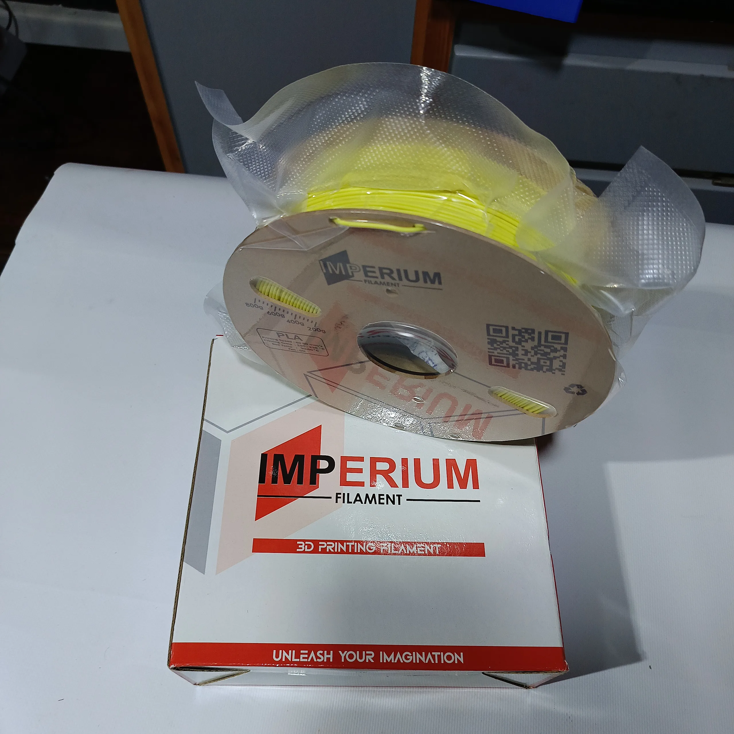 Filament PLA Imperium Yellow Matte 1,75 mm – Bobine 1 kg